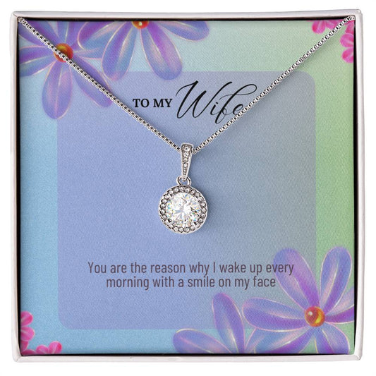 Eternal Hope Necklace 14K I Sweet reminder gift from a husband to his wife. - Camili Bel Creations Gift Shop