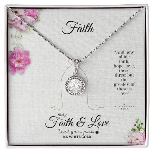 Radiant Eternal Hope Necklace I Symbol of Endless Optimism - Camili Bel Creations Gift Shop
