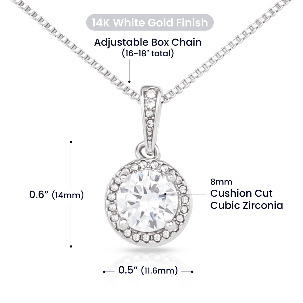 Elegant Dazzling Eternal Love Necklace for Mother's Day Gift - Camili Bel Creations Gift Shop