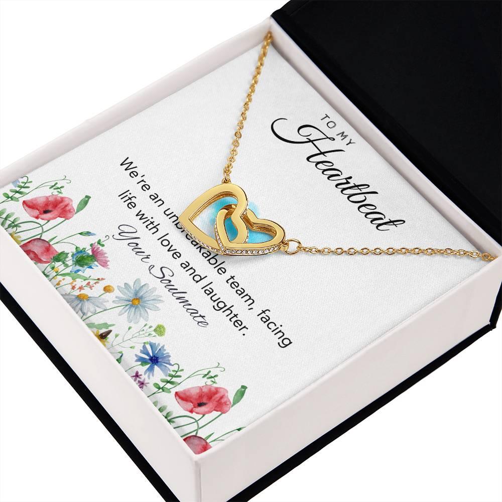 The Perfect Gift for Your Soulmate I Interlocking Hearts Necklace - Camili Bel Creations Gift Shop