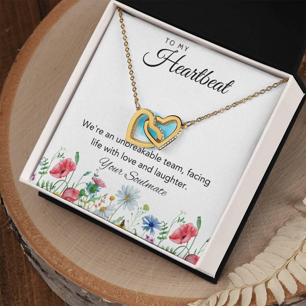 The Perfect Gift for Your Soulmate I Interlocking Hearts Necklace - Camili Bel Creations Gift Shop