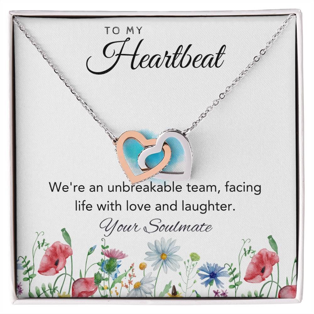 The Perfect Gift for Your Soulmate I Interlocking Hearts Necklace - Camili Bel Creations Gift Shop