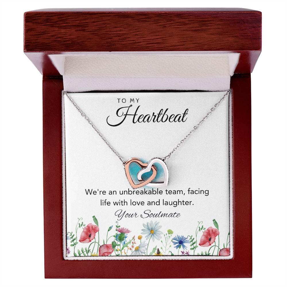 The Perfect Gift for Your Soulmate I Interlocking Hearts Necklace - Camili Bel Creations Gift Shop