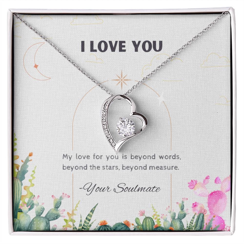 Forever Love Necklace Pendant Gifft For Soulmate - Camili Bel Creations Gift Shop