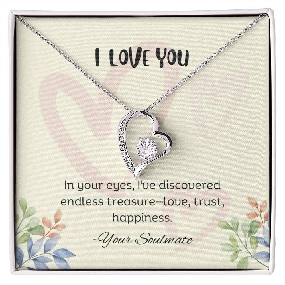 Forever Love Necklace Pendant Gift For Soulmate - Camili Bel Creations Gift Shop