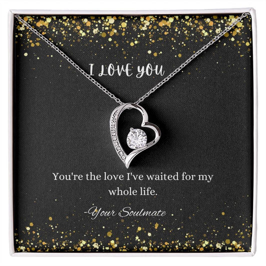 Forever Love Necklace Pendant Gift For Soulmate - Camili Bel Creations Gift Shop