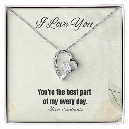 Forever Love Necklace Pendant Gift For Soulmate - Camili Bel Creations Gift Shop