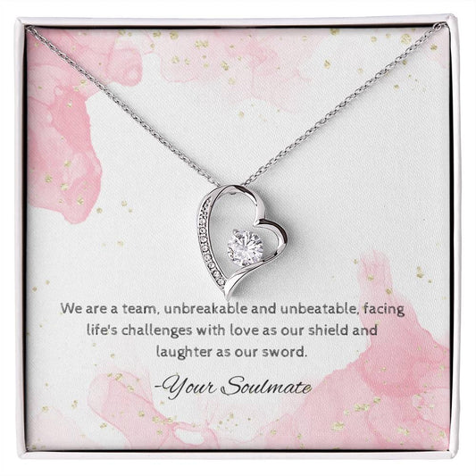 Forever Love Necklace Pendant Gift For Soulmate - Camili Bel Creations Gift Shop