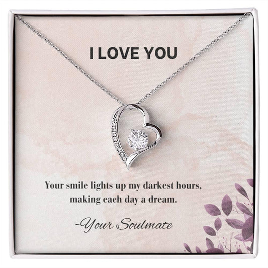 Forever Love Necklace Pendant Gift For Soulmate - Camili Bel Creations Gift Shop