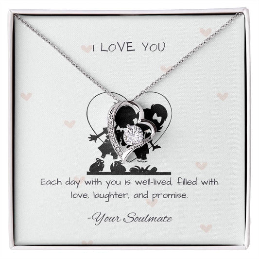 Forever Love Necklace Pendant Gift For Soulmate - Camili Bel Creations Gift Shop