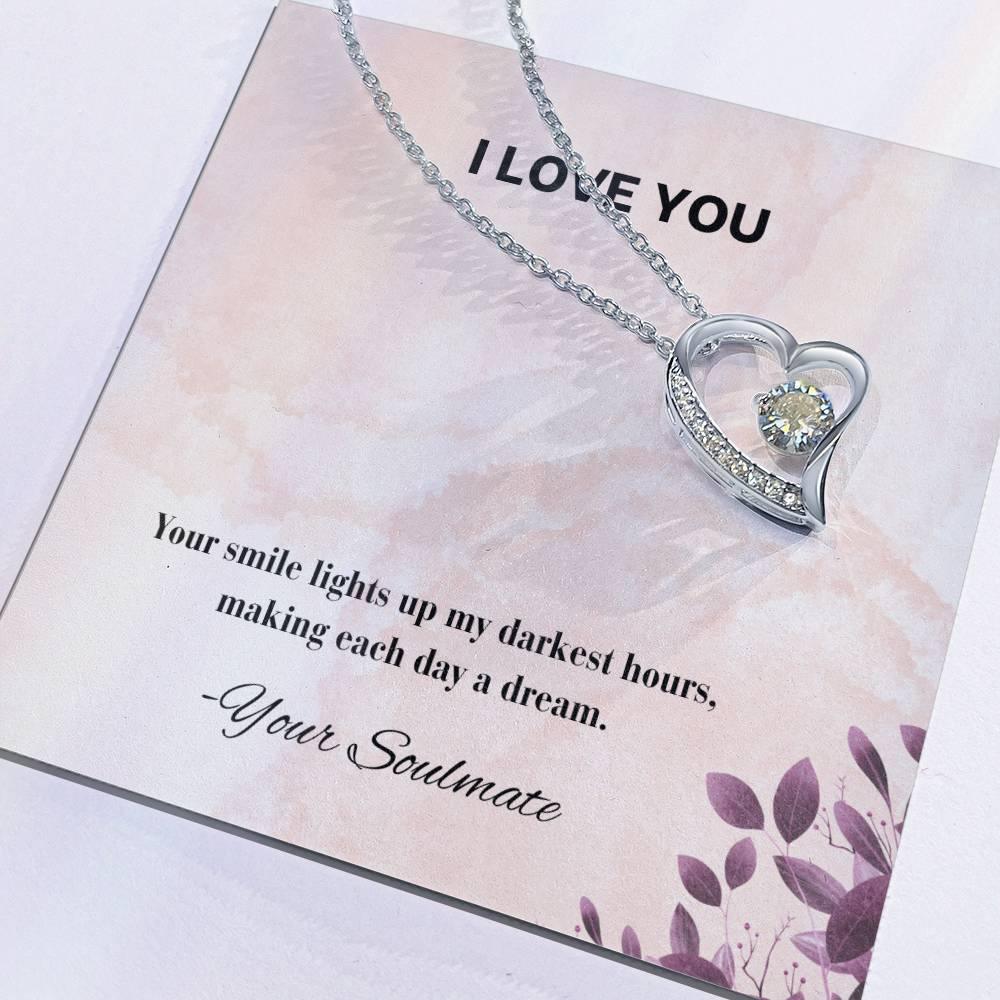 Forever Love Necklace Pendant Gift For Soulmate - Camili Bel Creations Gift Shop