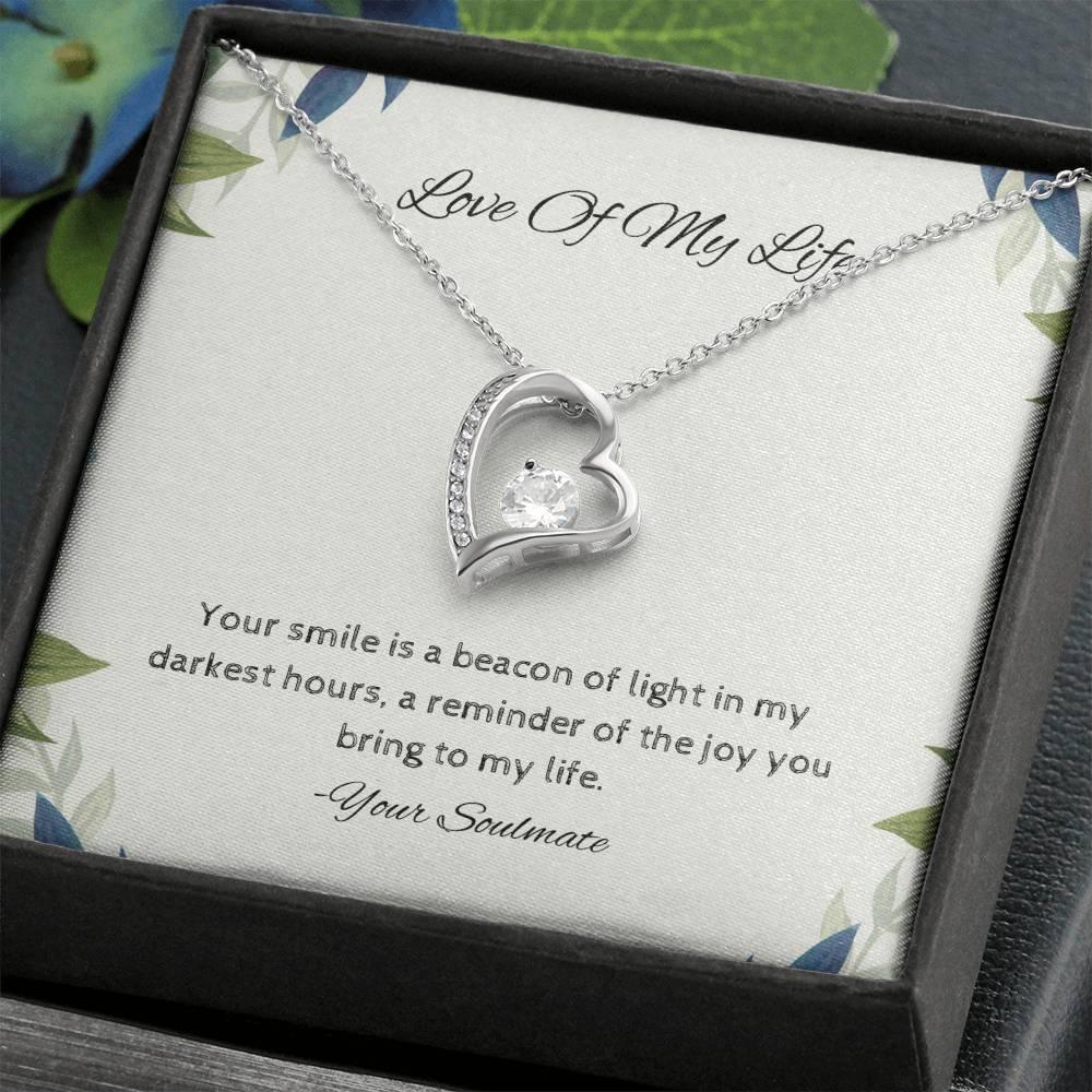 Forever Love Necklace Pendant Gift For Soulmate - Camili Bel Creations Gift Shop