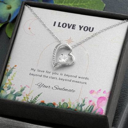 Forever Love Necklace Pendant Gifft For Soulmate - Camili Bel Creations Gift Shop