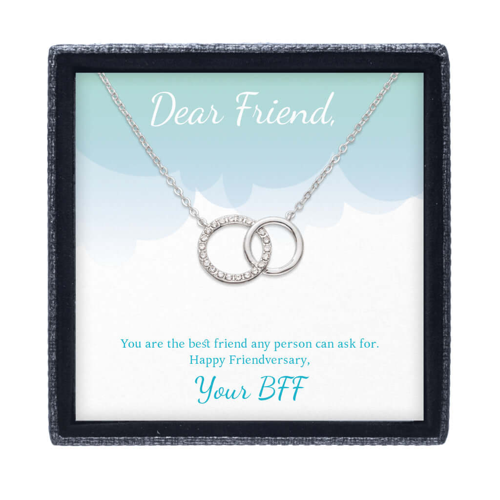 Dear Friend - Interlocking Circles Necklace